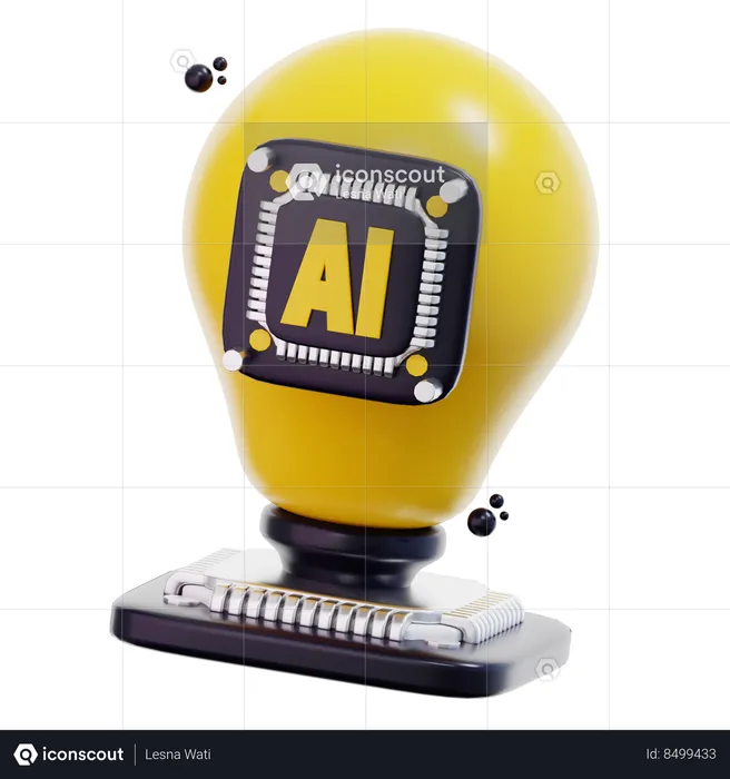 Ai Idea  3D Icon