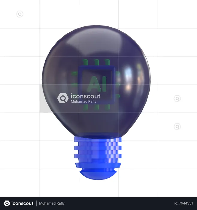 Ai Idea  3D Icon