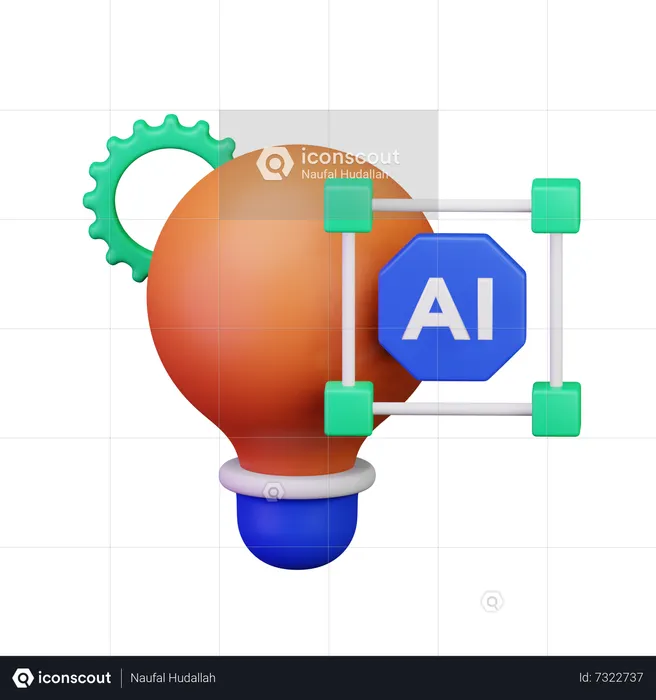 Ai Idea  3D Icon