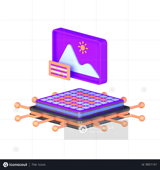 AI 이미지 생성기  3D Icon