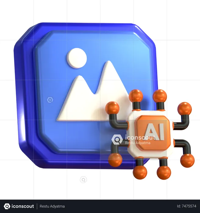 AI Images  3D Icon