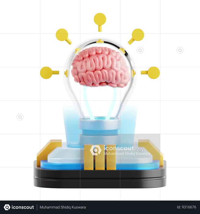 AI Innovation  3D Icon