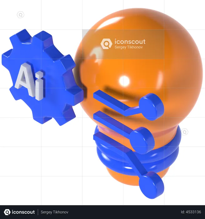Ai Innovation  3D Illustration