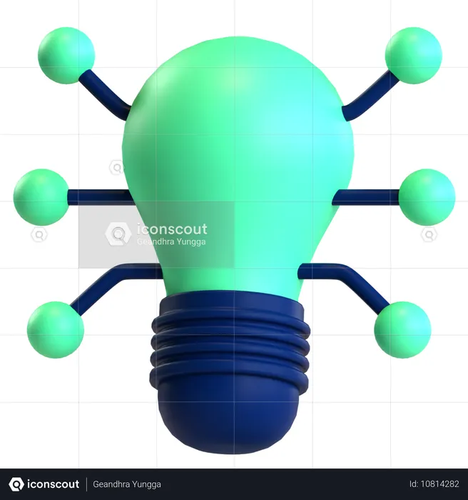 Ai Lamp  3D Icon