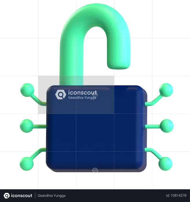 Tienes cerradura  3D Icon
