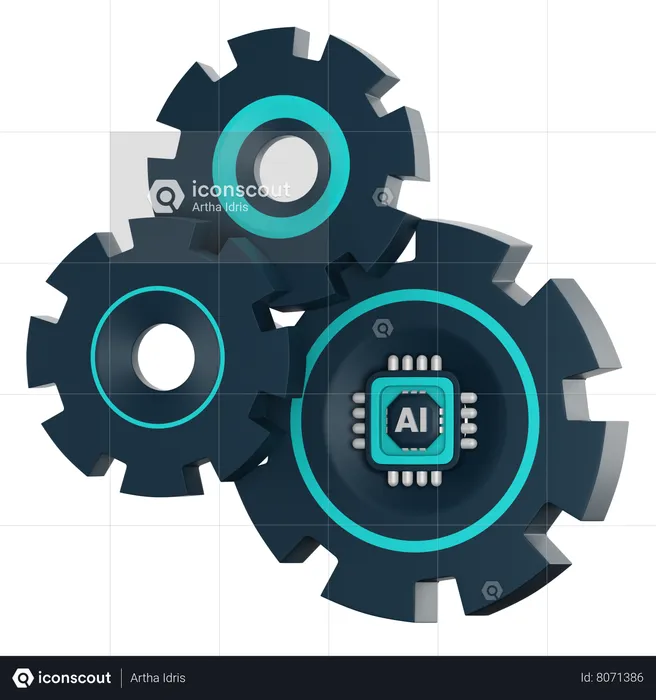 Tu as une machine  3D Icon