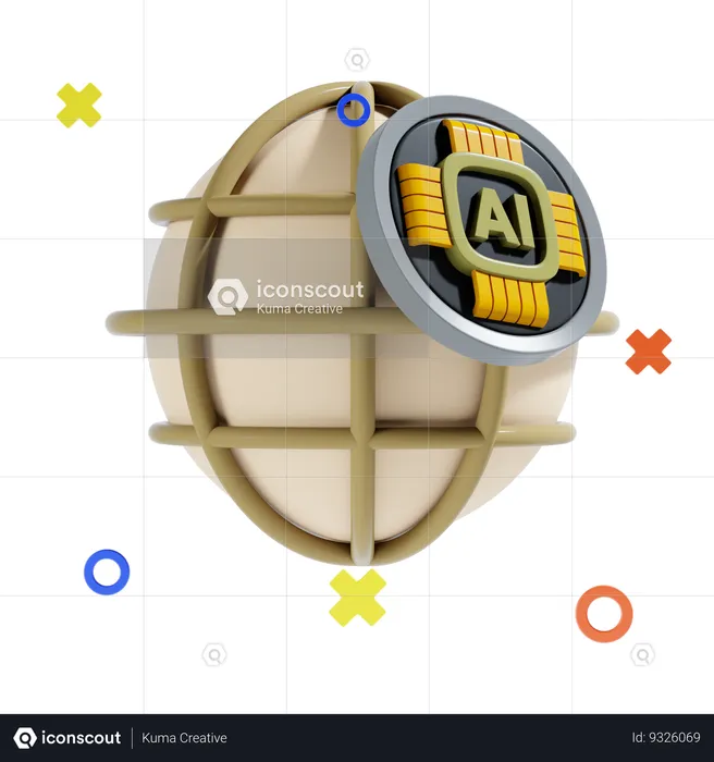 Você tem navegador  3D Icon