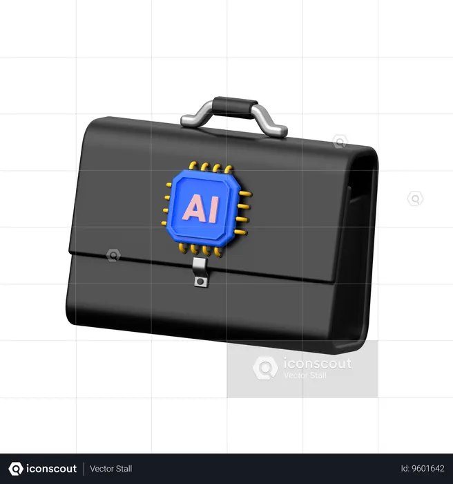 Ai Portfolio  3D Icon