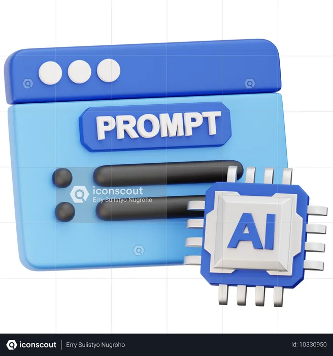 Ai prompt  3D Icon