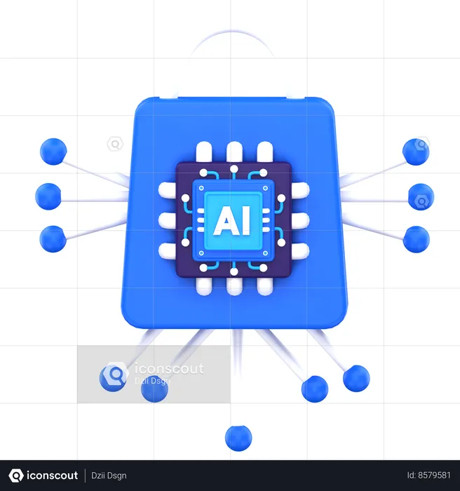 Ai protégé  3D Icon