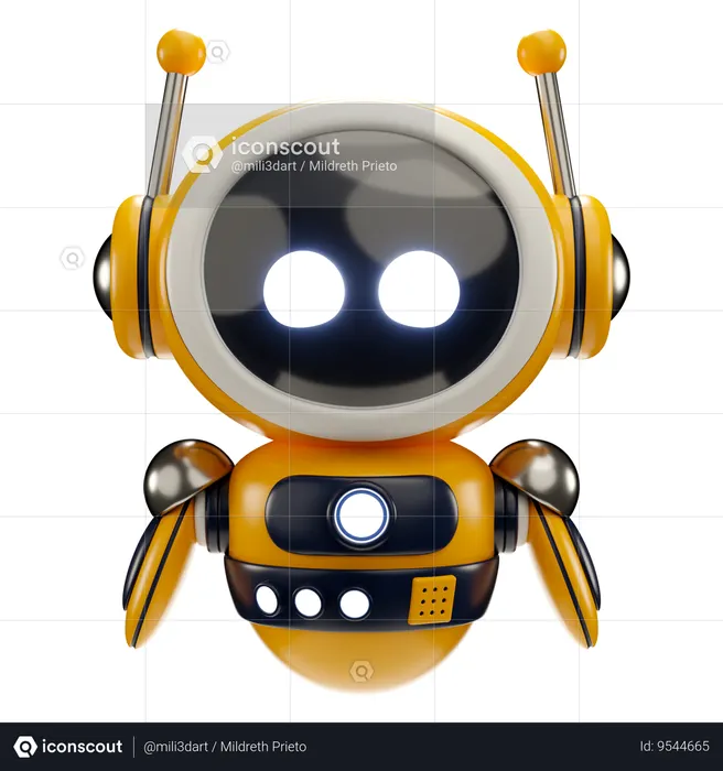 Ai Robot 3D Icon - Free Download Science & Technology 3D Icons | IconScout