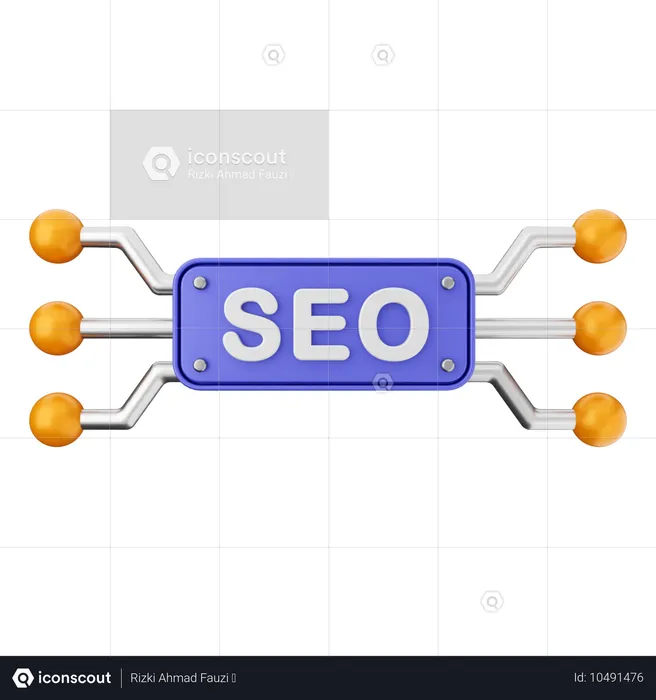 Ai Seo  3D Icon