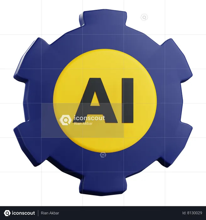 Ai Setting  3D Icon