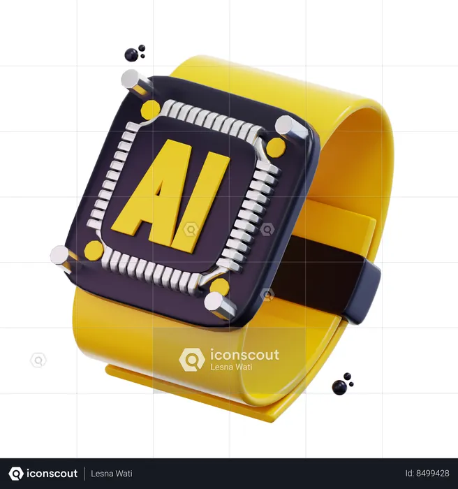 Ai Watch  3D Icon