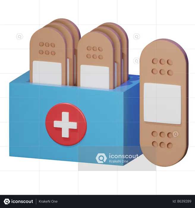 Bande de secours  3D Icon