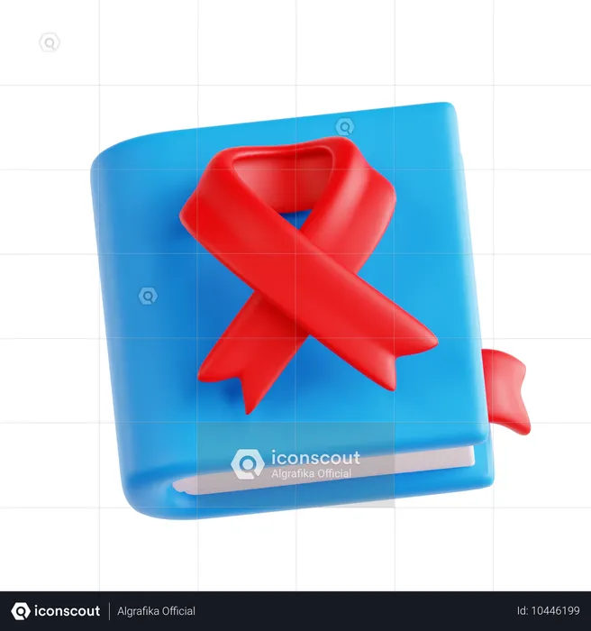 Aids Book  3D Icon