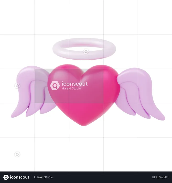 Ailes d'amour  3D Icon