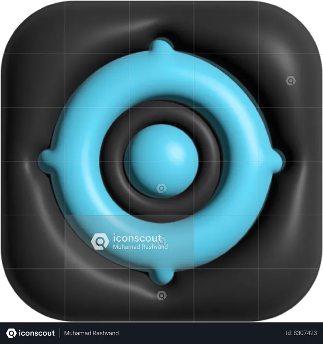 Aim  3D Icon