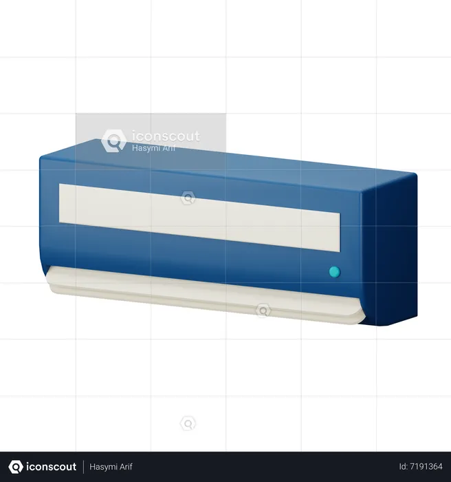 Air Conditioner  3D Icon