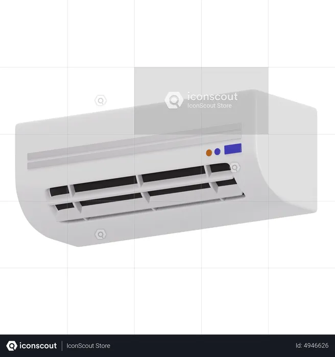 Air Conditioner  3D Icon