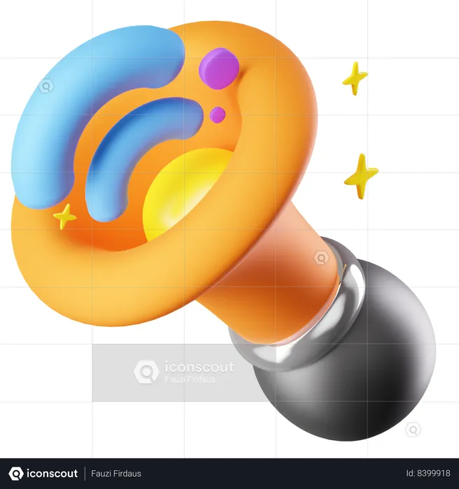 Air Horn  3D Icon