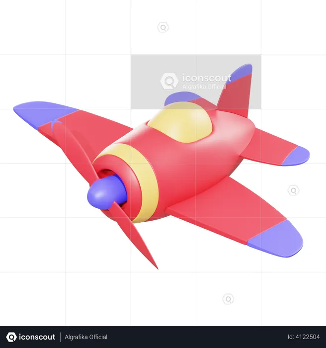 Air Plane  3D Illustration