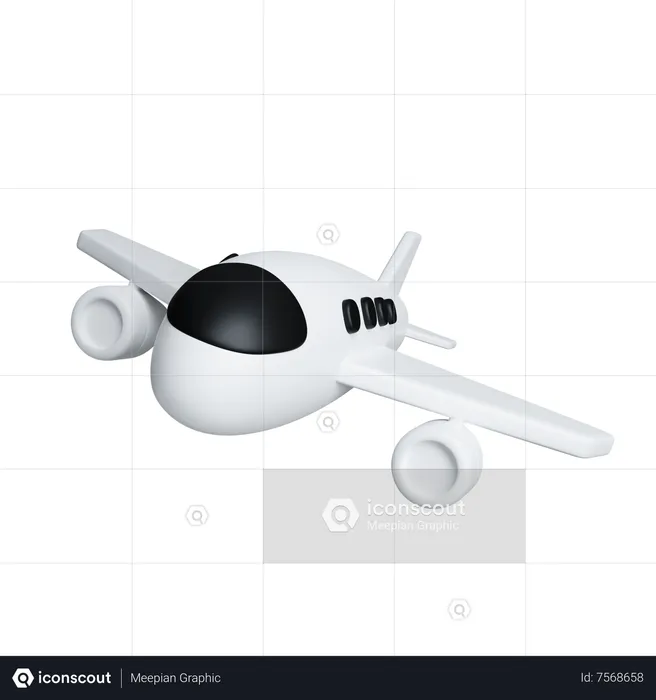 Air Plane  3D Icon