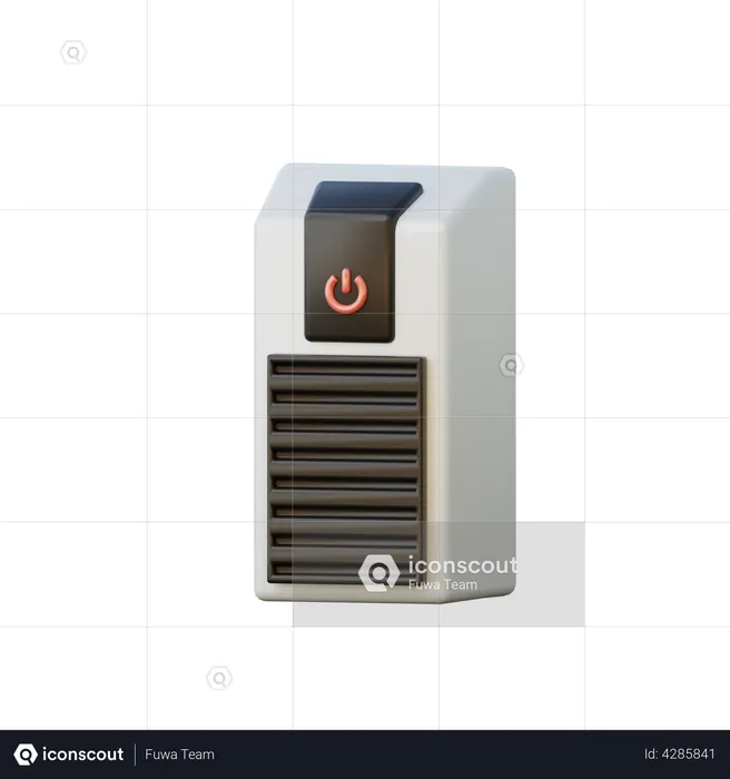 Air Purifier  3D Illustration