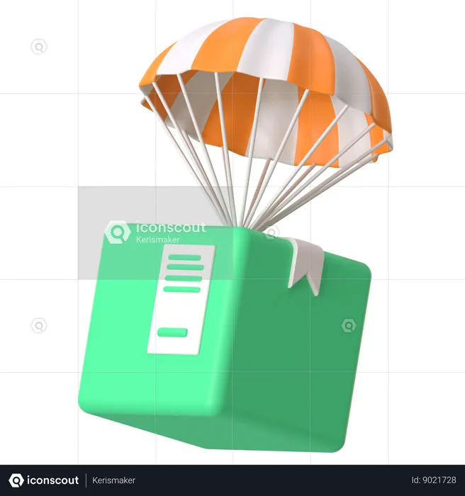 Airdrop  3D Icon