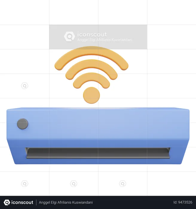 Aire acondicionado  3D Icon