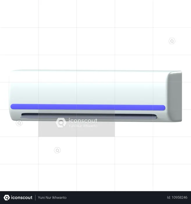 Aire acondicionado  3D Icon