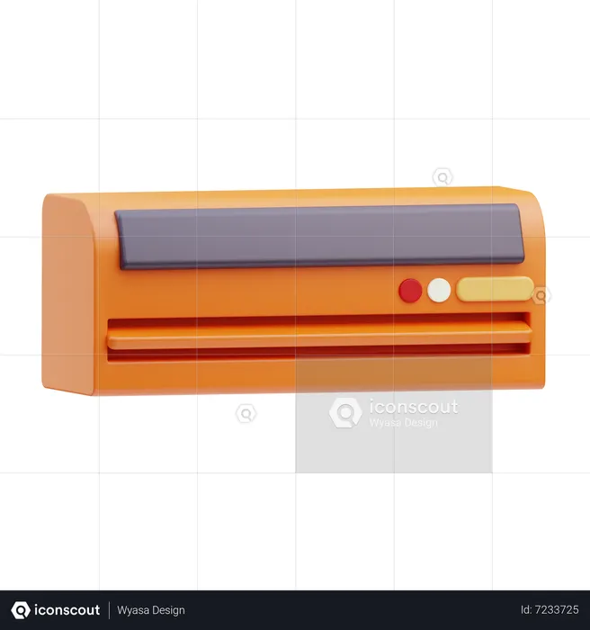 Aire acondicionado  3D Icon