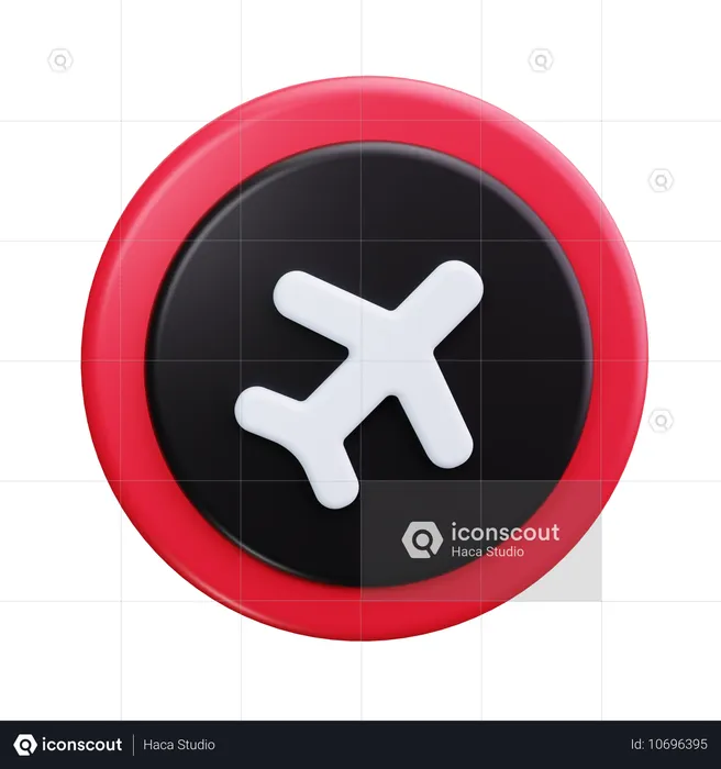 Airline Logo  3D Icon