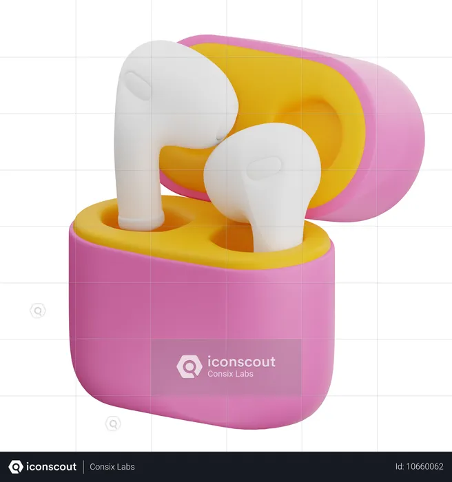 Airpod  3D Icon