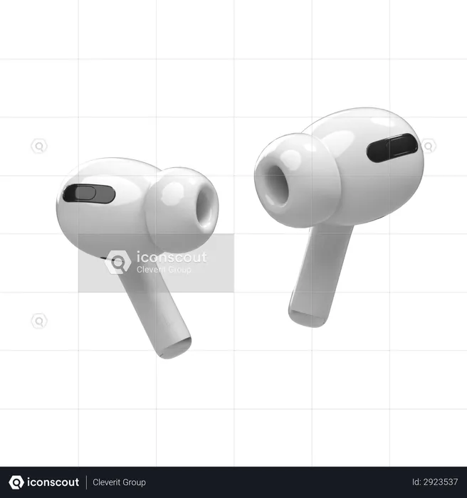 Airpods  3D Illustration