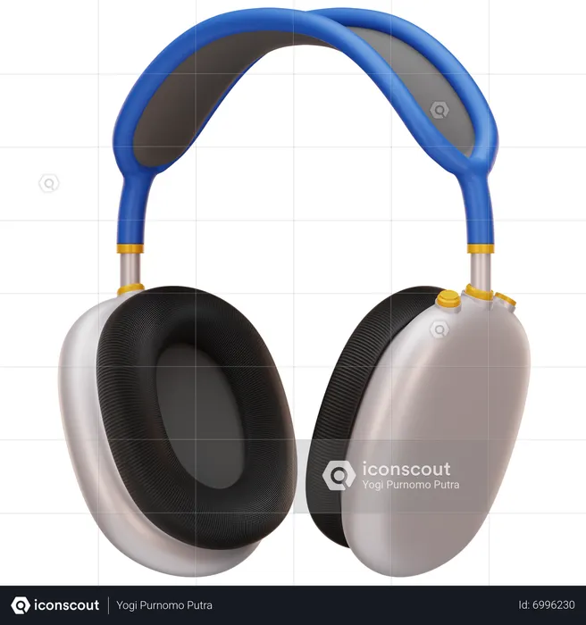 Airpods máximo  3D Icon