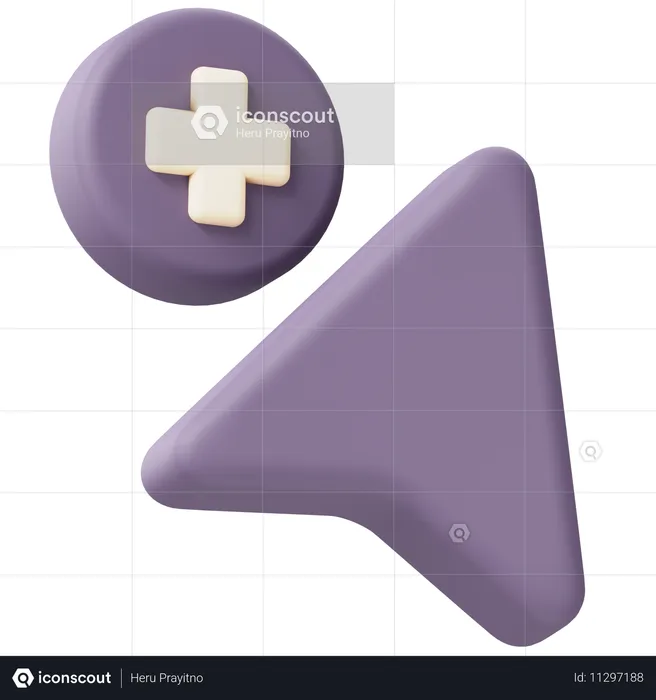 Ajouter la sélection 2  3D Icon