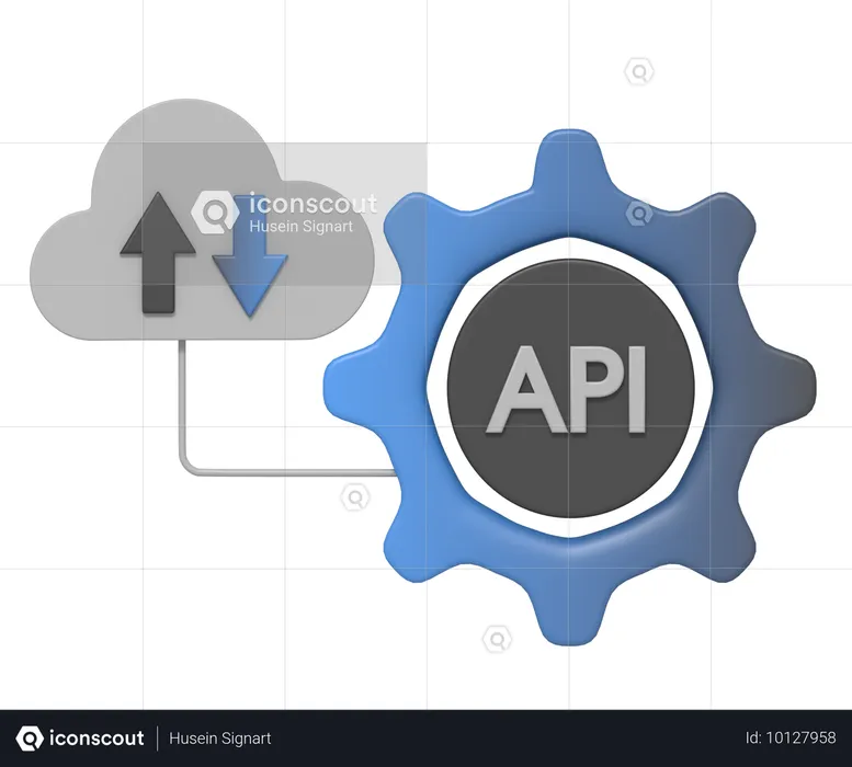 Configuración de engranajes api  3D Icon