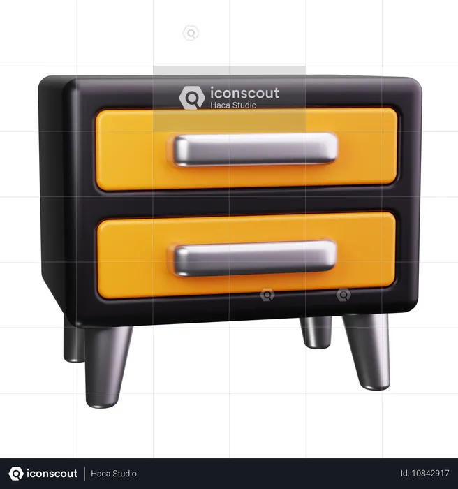 Aktenschrank  3D Icon