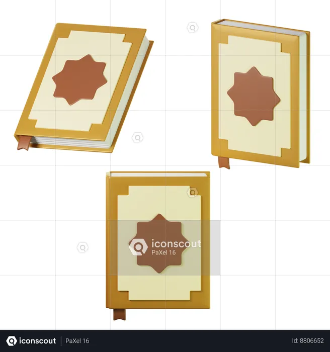 Al Quran  3D Icon