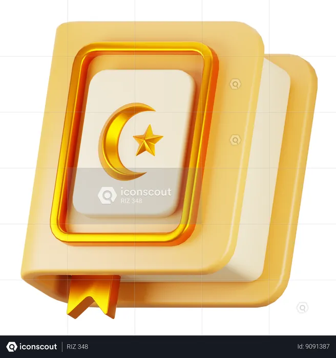 Al Quran  3D Icon