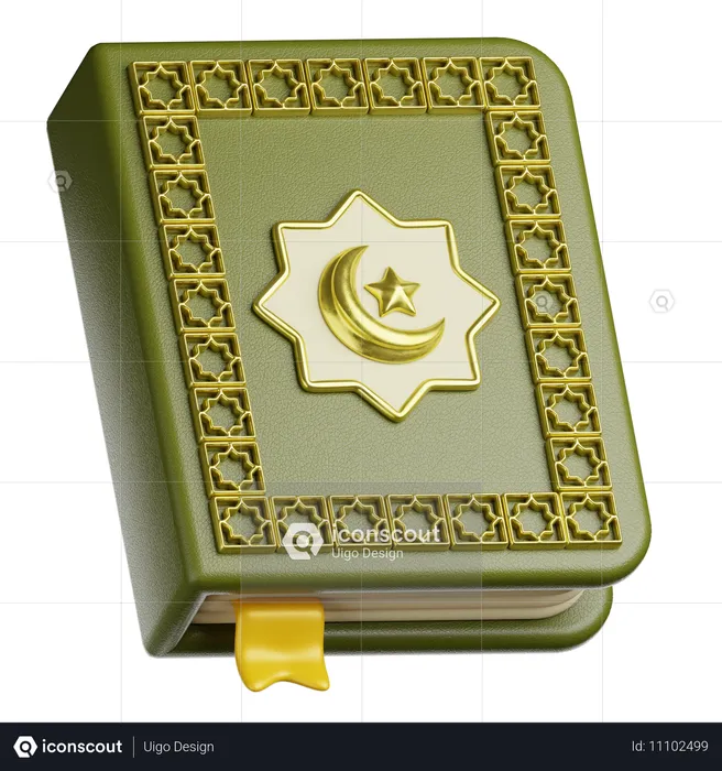 Al Koran  3D Icon