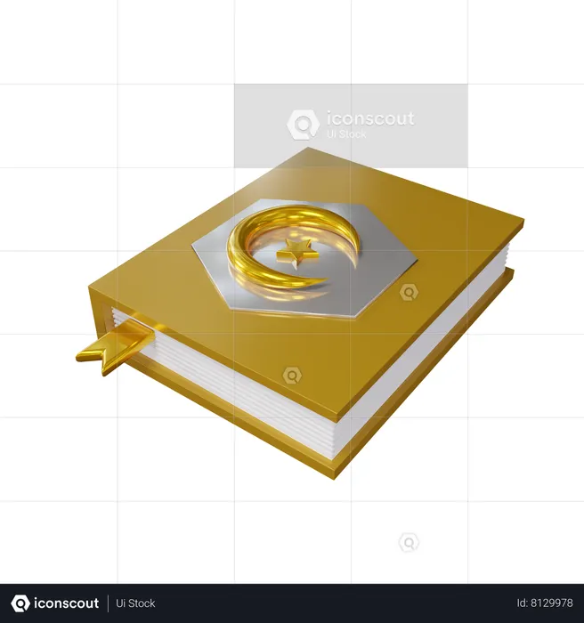 Al Quran  3D Icon