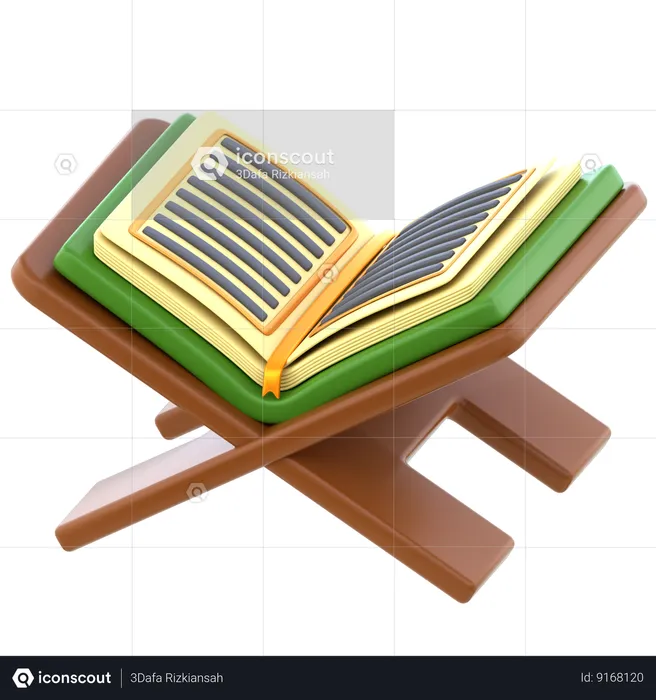 Al Quran  3D Icon