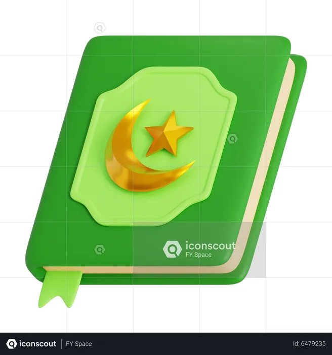 Alcorão  3D Icon