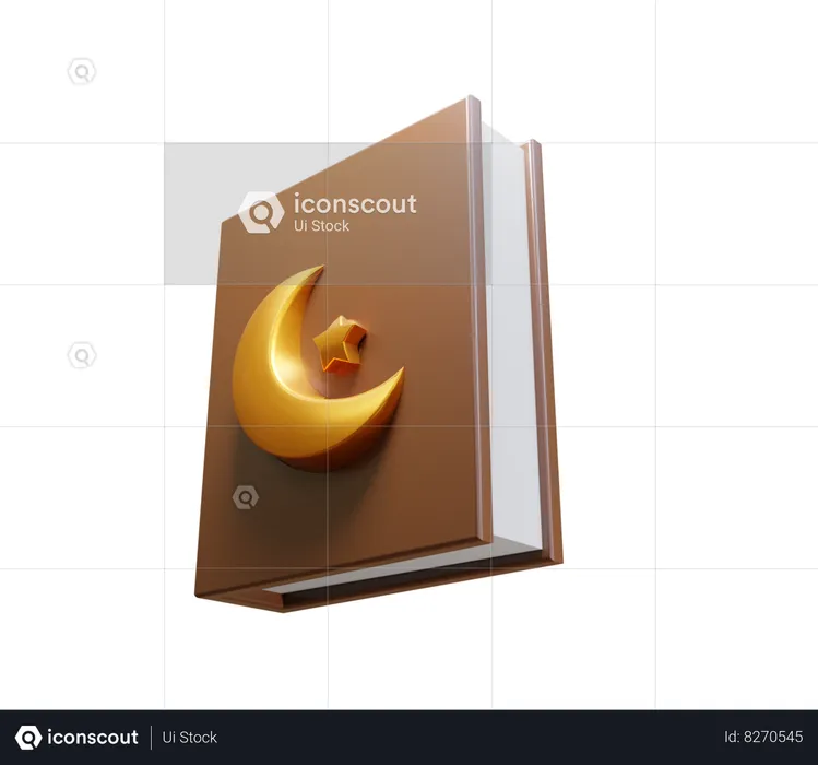 Livro do Alcorão  3D Icon