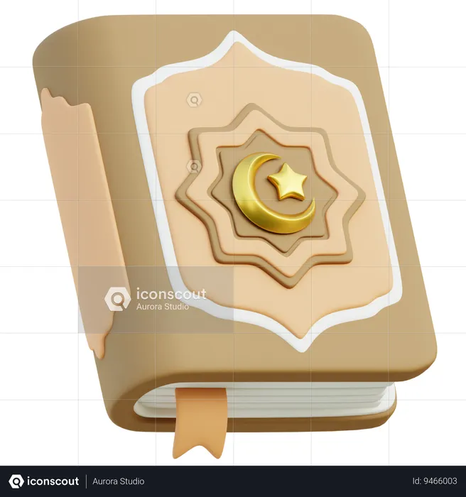 Al Qurán Book  3D Icon