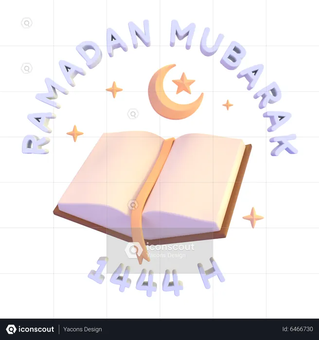 Al Quran Book  3D Icon