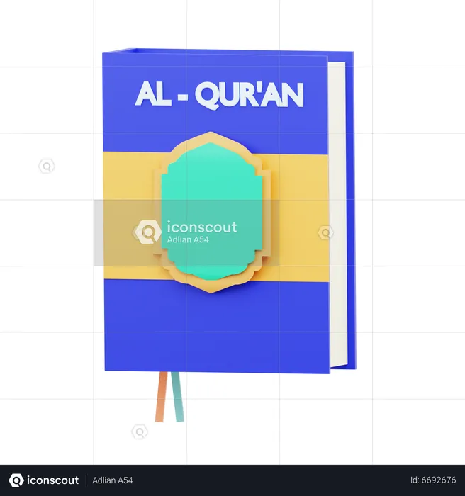 Al Quran Book  3D Icon