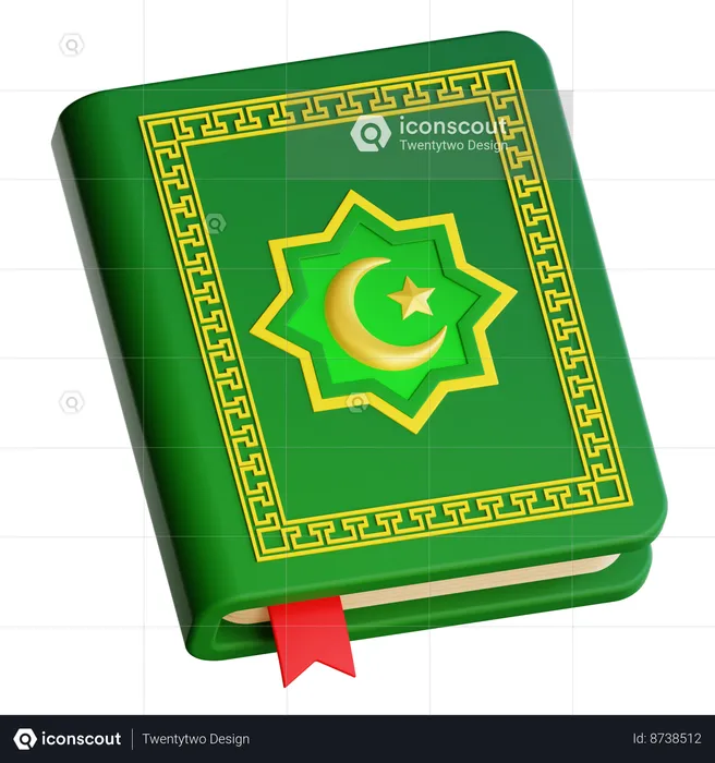 Al Quran Book  3D Icon